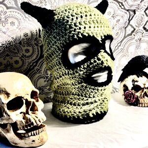 Custom Crochet Ski Mask